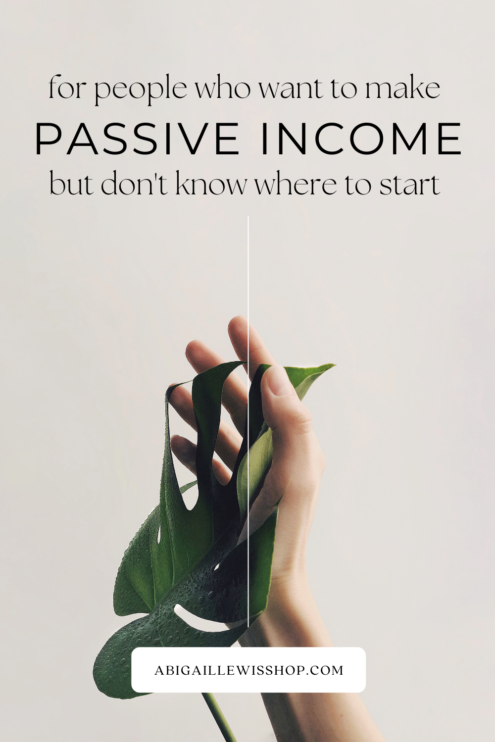 For People Who Want to Make Passive Income, But Don't Know How to Start